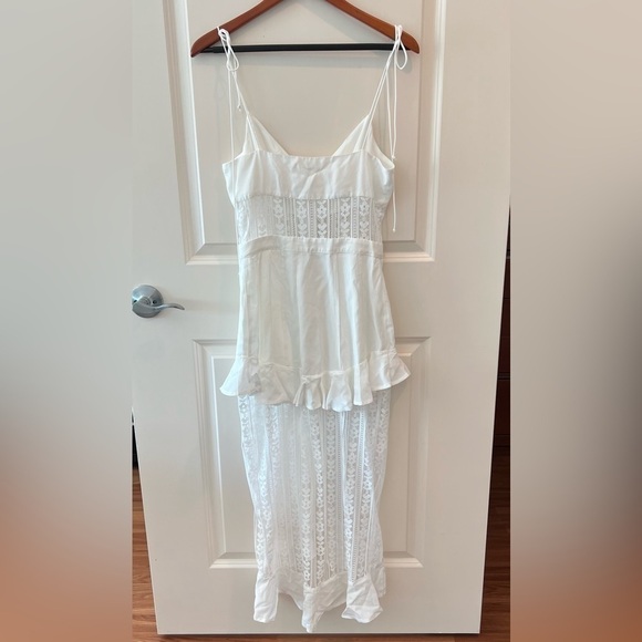 FOR LOVE & LEMONS LOVEBIRD LACE MIDI DRESS - Picture 7 of 16